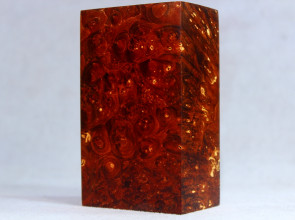 Stabilized Maple Burl Wood Mod Block